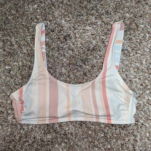 Striped Bikini Top
